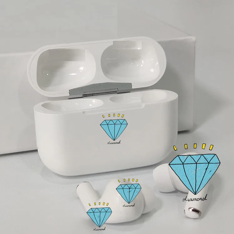 

Ready to ship wireless earphone rename GPS siri airbod pro 3 airvpot earphones earphones for girls