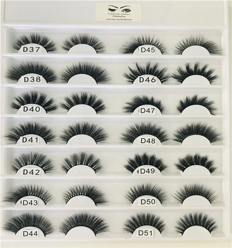 

Greathairgroup 3D Volume Effect Faux Mink 3D Silk Eyelash OEM