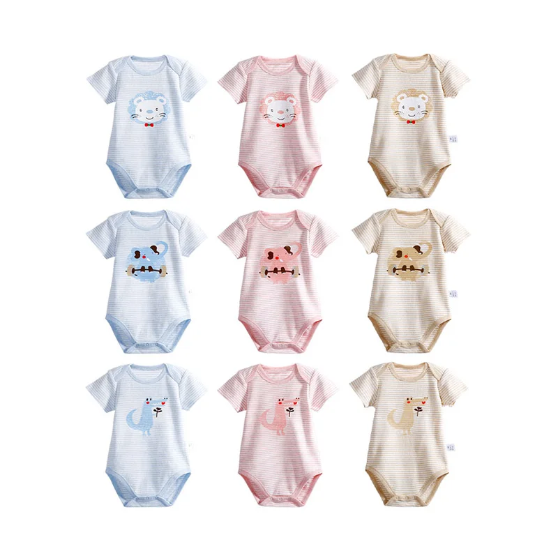 

Baby Clothes Animal Baby Girls' Rompers, Newborn 100% Cotton Baby Boys Rompers/