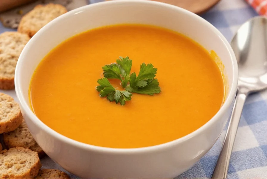 carrot ginger soup