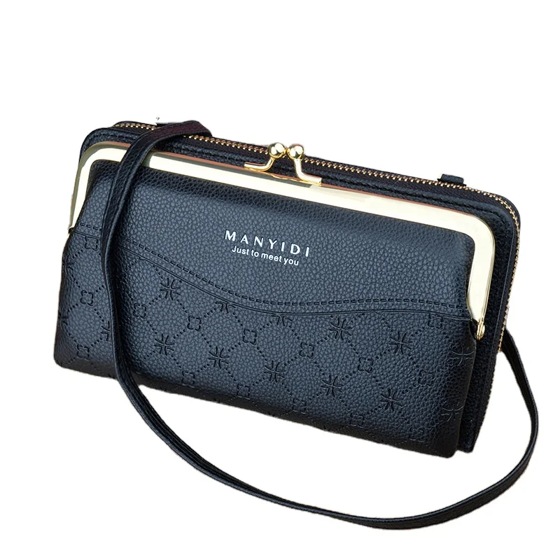 

Mobile bag women's purse zipper shoulder bag women's bag , fashion simple key wallet