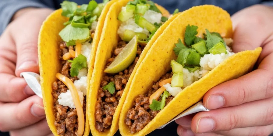 Colorful Mexican street food stall
