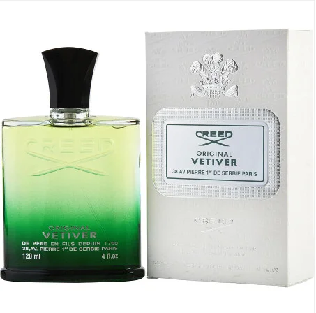 

120ml green perfume for men brand creed perfumes long lasting fragrance bottle glass parfum homme