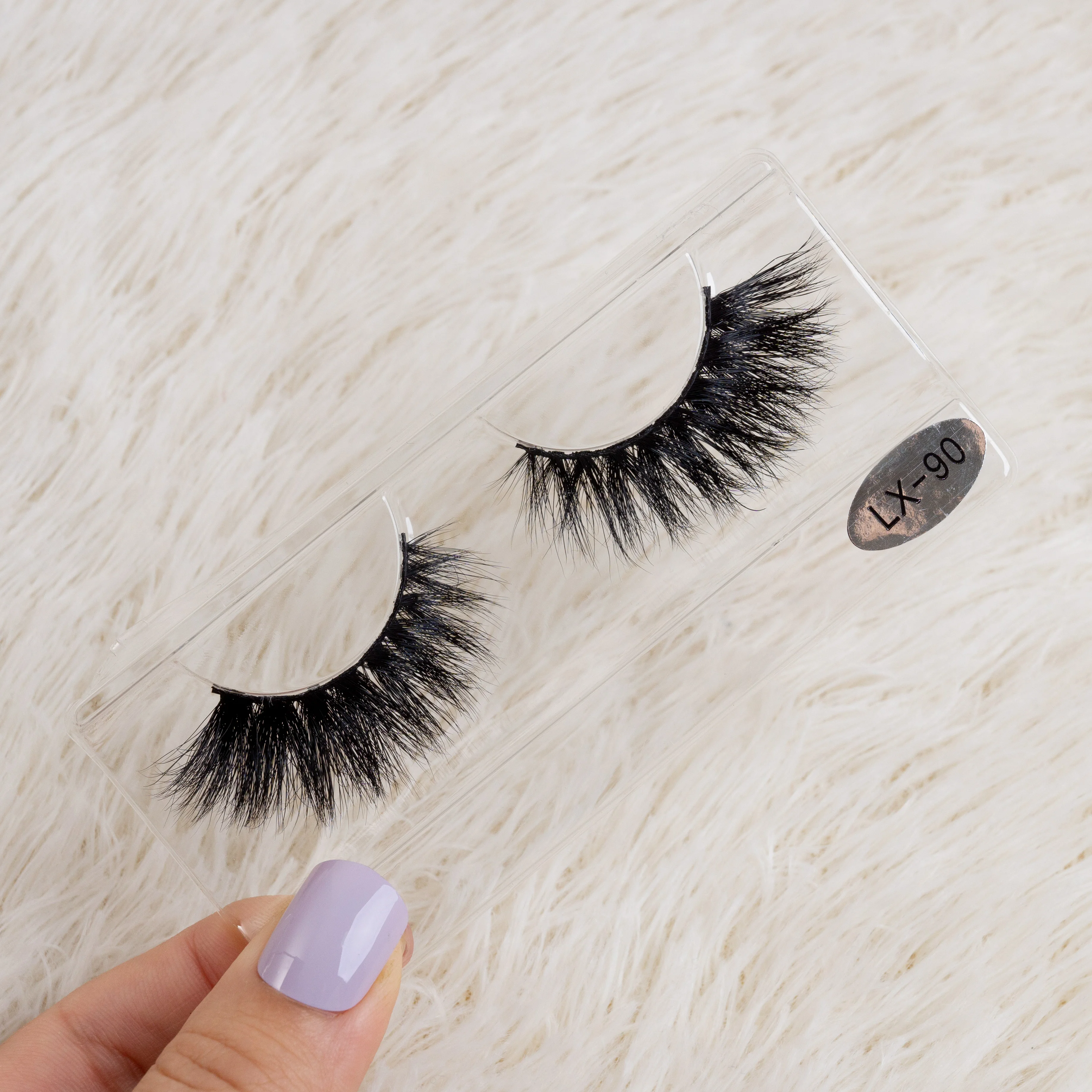 

3d luxury nature mink eyelash wholesale mink eyelash vendor, Black color, colorful color also available