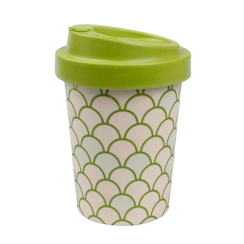 

Mikenda 250/350/450/700ml Eco-Friendly bamboo fiber reusable travel mug,bamboo coffee cup, Any pantone color