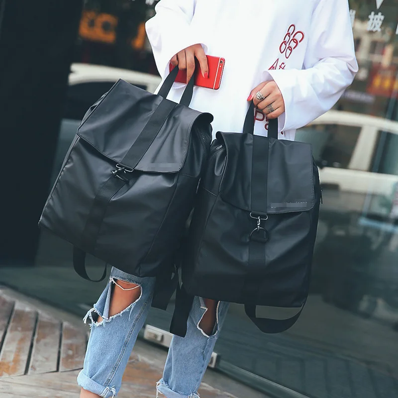 

Factory backpack Korean version waterproof schoolbag college students men and women couples backpack 2021 popular bags, 3 colors