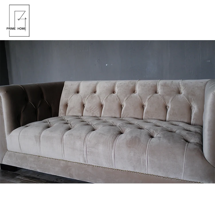 Customized High Quality Velvet Sofa,Luxury Living Room Velvet Couch