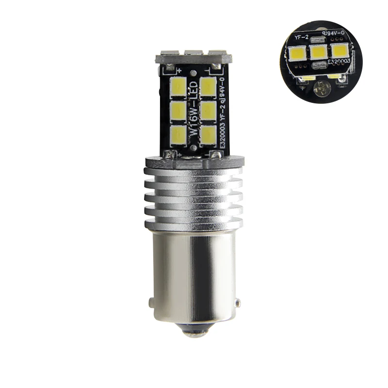 Factory Wholesale super brightness led car light 12v 2835 SMD t20 t25 led auto bulbs 1156 led 1157 for cars taxi