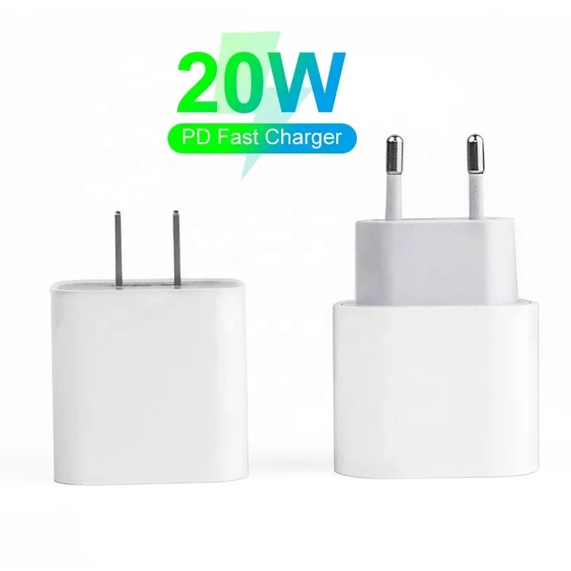 

20W PD Quick Wall Charger for Mobile Phone QC3.0 Fast Charging Type C Usb Adapter for iPhone 12 11 Xs Xr Pro Max 8