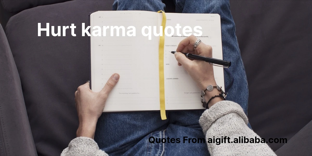 hurt karma quotes