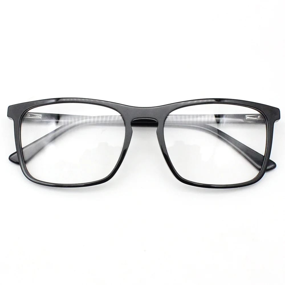

Classic design Oversize Acetate optical frames for men ready stock custom logo eyeglasses frames, 4 colors