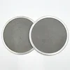 Hem the edges round shape stainless steel 150 - 200 mesh metal wire mesh circle