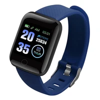 

2020 Cheap 116 plus smart watch IP67 waterproof heart rate blood pressure Fitness Activity Tracker Smart Wristband for men women