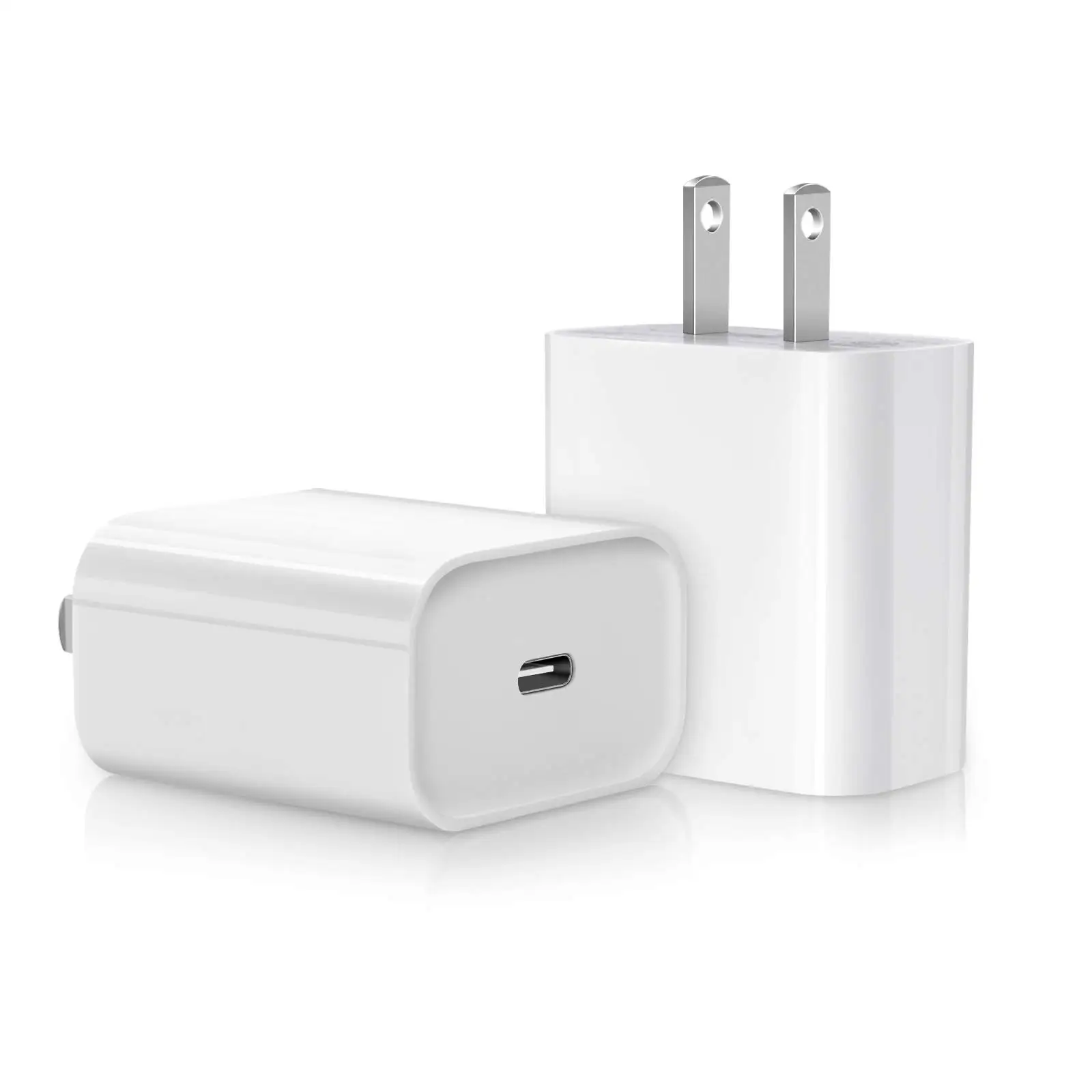 

Charger 20W Type-C Universal 12V Power PD Usb C Travel Mobile Phone Adapters For iphone, White/oem