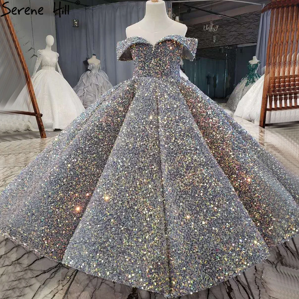 

Multiple Color Sweetheart Neck Sleeveless Flowers Girls Dresses 2021 Serene Hill HTA0047 Sparkle Girl Ball Gowns For Wedding