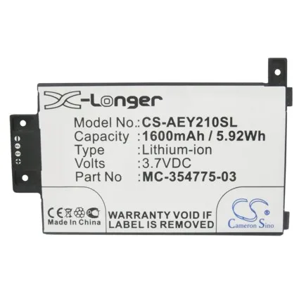 

Battery E-book 58-000008 MC-354775-03 S2011-003-A For Amazon EY21 Kindle Paperwhite 2014 Version Kindle Touch 3G 6" 2014 Version