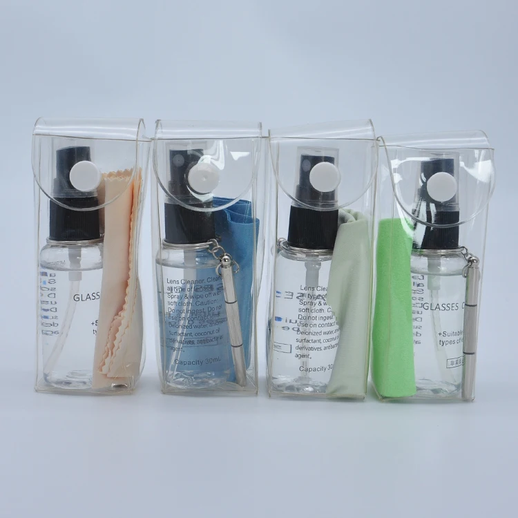 

Wholesale Custom Made spectacle spray Lens Cleaner with Bottle, Transparent