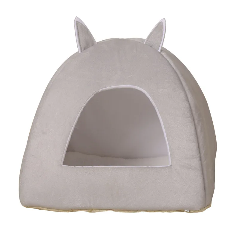 

29cm Pet Sleeping Warm Comfortable House Pet Bed Nest For Dog, As picture