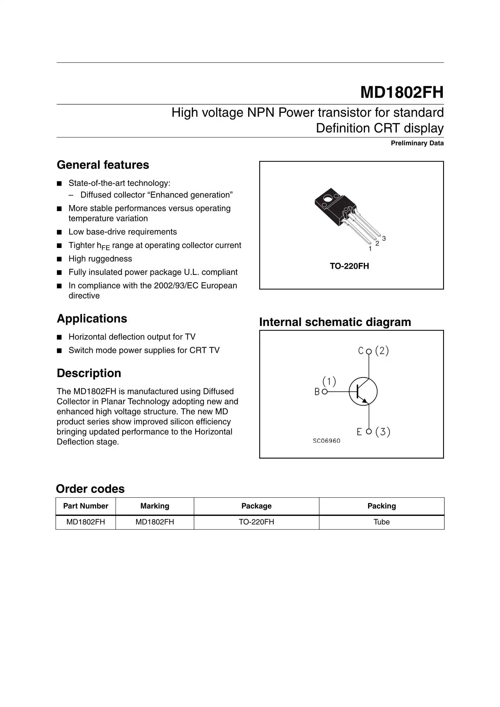 Underquote Original Ic Diode Triode Mosfet Transistor Md1802 Md1803 To ...