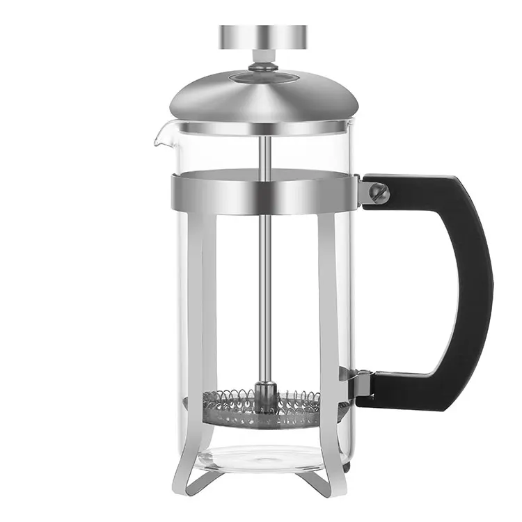 

Sturdy handle eco-friendly stainless steel french press coffee maker