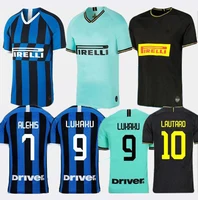 

19-20 inter Soccer jersey 2019 2020 Serie A home away third LUKAKU LAUTARO ALEXIS Custom football shirt uniform Camisas Maillot