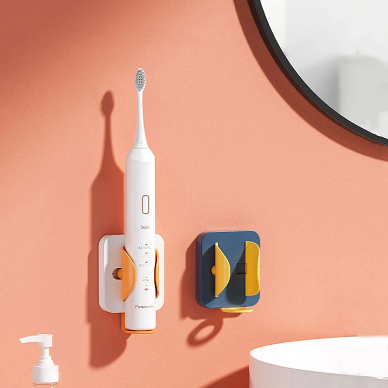 

New Gravity Sensor Toothbrush Holder Wall Creativity Bathroom Organizer No Trace Storage Rack Bathroom Accessories