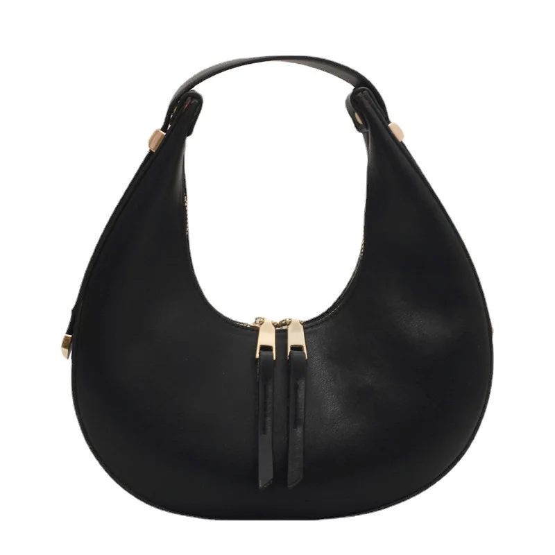 

Retro handbag women's chain small bag shoulder underarm bag texture women's bag simple style, 3 colors