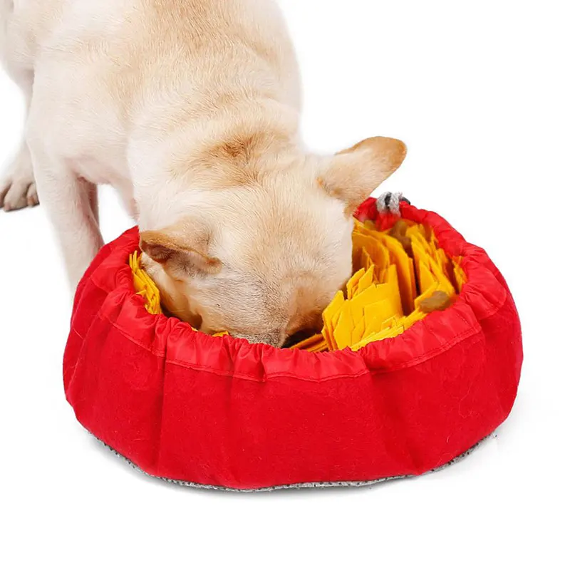 

POP DUCK Pet Dog Training Product Smell Snuffle Feed Bowls Slow Eating Dog Bowl