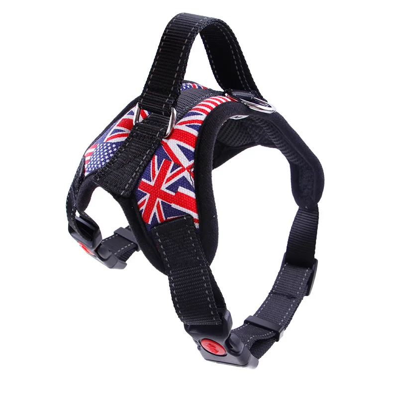 

New Factory Direct Sales Dog Leads Collars Pet Supplies Pet Chest Harness Collar Dog Training Large Dog Collars