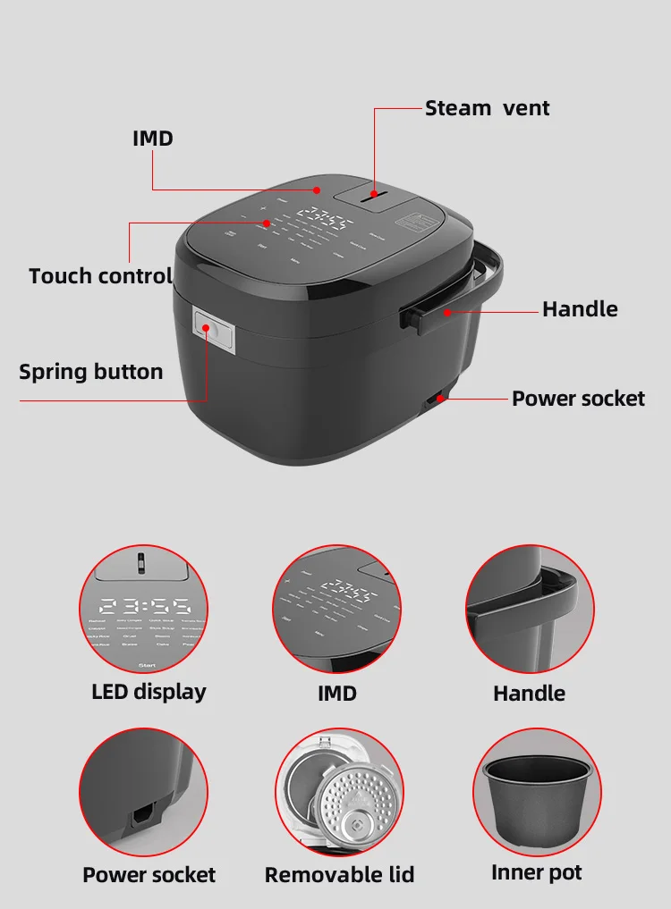 Korean Starch Removing Cooker Low Starch Rice Cooker Use Long Timer Buy Starch Removing Cooker