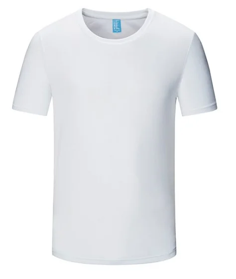 

Environment friendly rpet mesh mens plain white quick dry recycle polyester crew neck t-shirt