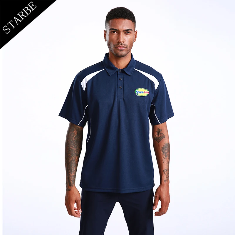 

Sublimated golf polo t shirt custom polo shirt
