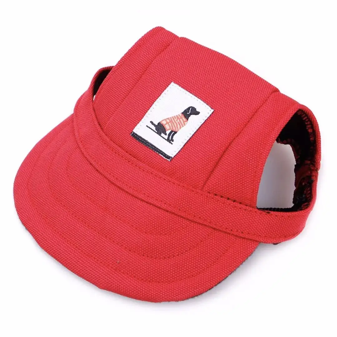

Chinese Manufacturers Dog Accessories Pet Decorative Teddy Baseball Beanie Beret Peaked Beanie Canvas Breathable Oxford