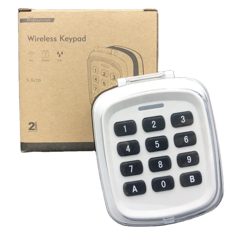 

Numeric Garage Door Wireless Touch Keypad rolling code keypad multi frequency