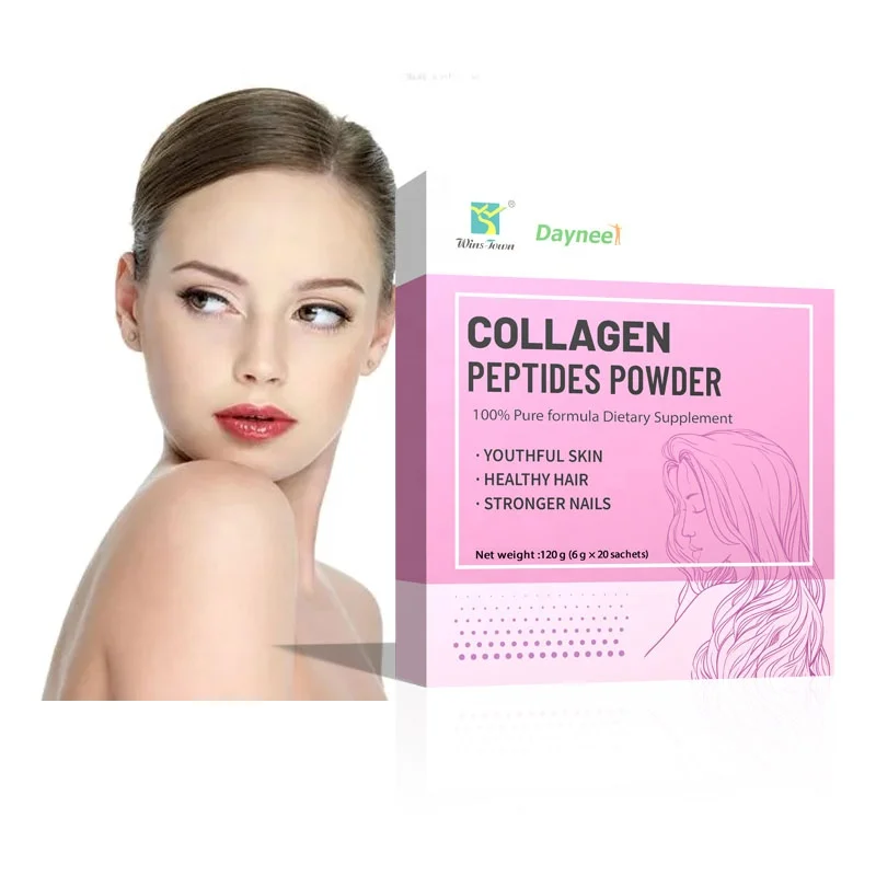 

Healthy Collagen Peptides Powder beauty care Skin Whitening Glow Digestive Enzymes proteins Collagen Powder