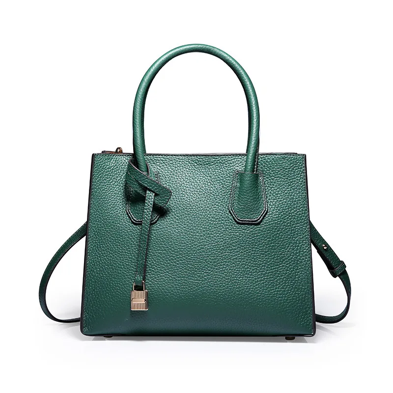 

2021 Classical Famous Brand Designer Genuine Cowhide Leather Bag Women Handbag, Black, red, gray, green