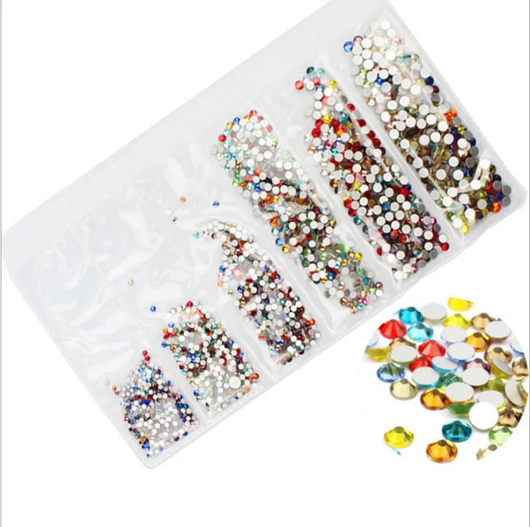 

Stylish Beautiful Nail Art Rhinestones Jewelry Accessories 3d shiny nail decorations crystal nails Art Decorations Set