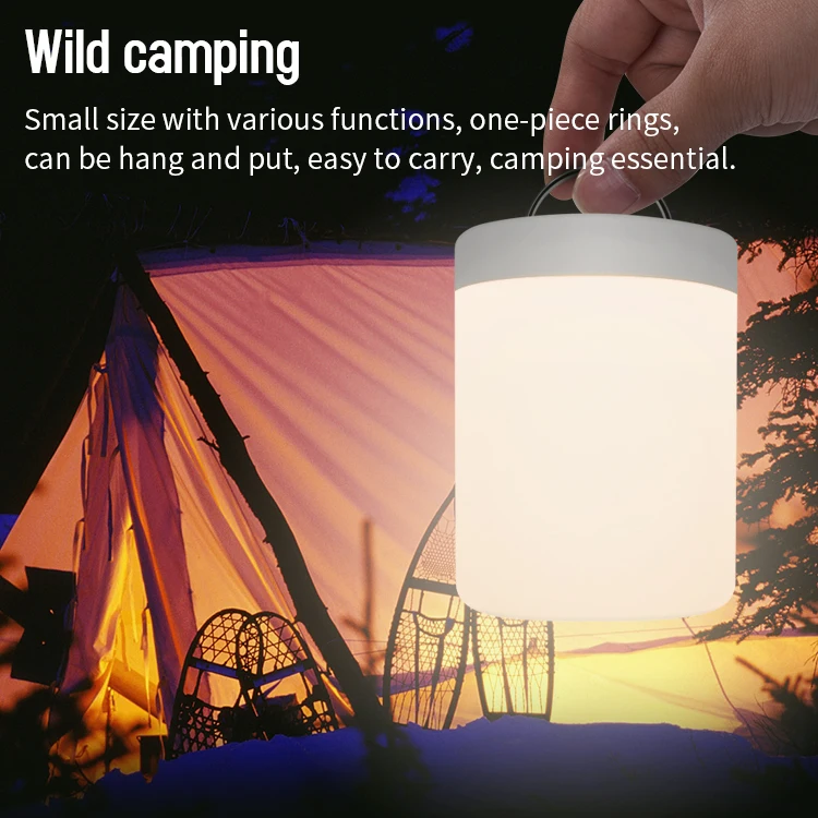 
Aomago new portable touch night lamp led light long standby lamps for camping and reading 