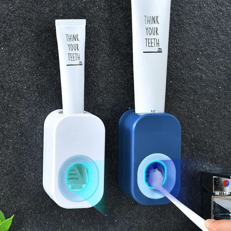 

Dropshipping Bathroom Wall Mounted Automatic Auto Kids Family Dispenser Toothpaste Squeezer