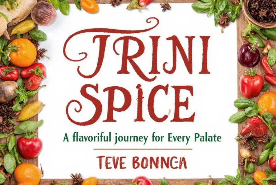 Dish seasoned with Trini spice