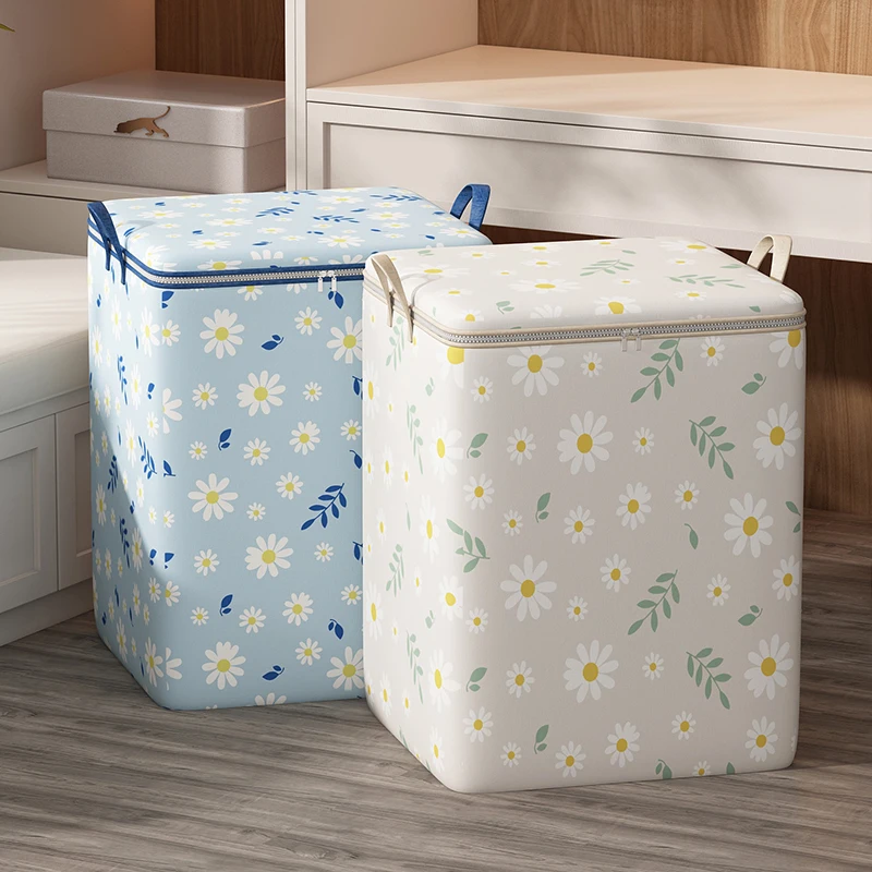 

Quilt Storage Bag Non-woven Organizer Bag For Clothes Large Capacity Blanket Bag