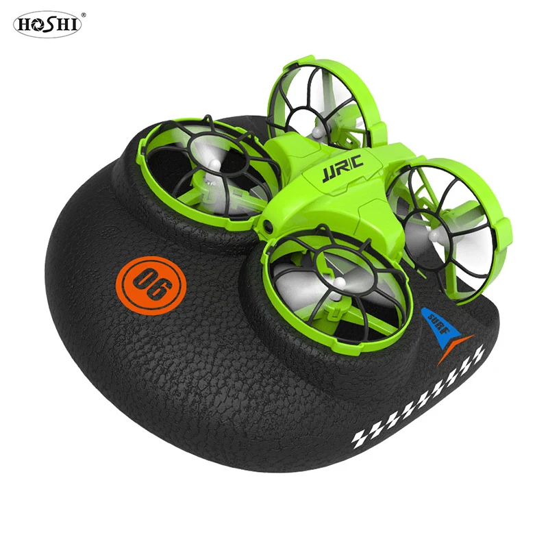 HOSHI JJRC H94 2.4G 6-Axis 3-in-1 Sea Land Air RC Quadcopter Remote Control Vehicle RC Boat RC Mini Drone Amazon hot selling
