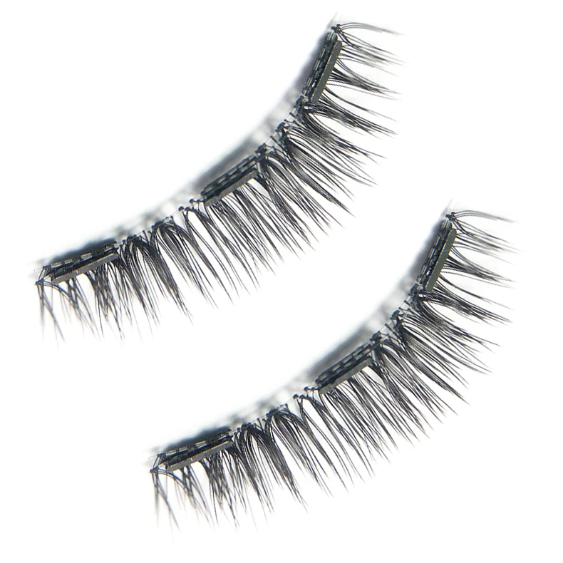 

VKK New Custom Design 3D Silk Magnetic Eyelashes 3D Mink Magnetic Eye Lashes