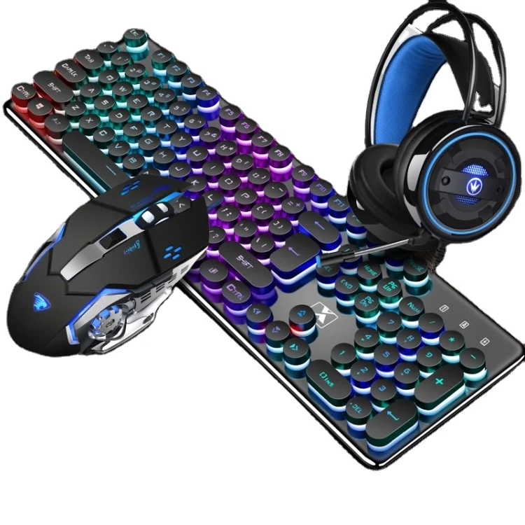 

Black Friday XINMENG 620 Punk Version Manipulator Feel Luminous Gaming Keyboard