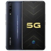 

Original Vivo IQOO Pro 5G Mobile Phone Snapdragon 855 Plus Android 9.0 6.41" Super AMOLD 12G RAM 128GB ROM 48.0MP 44W Super VOOC