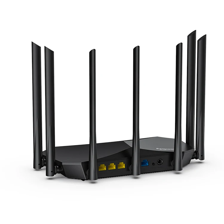 

High Quality 4x10/100/1000Mbps 2.4G +5G wifi router dual band Gaming wireless router wifi, Black white