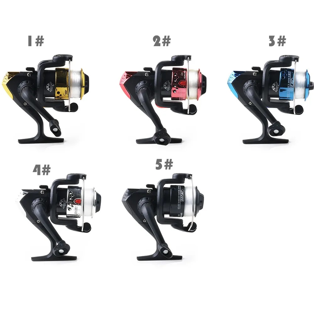 Wholesale JL200 3BB 5.2:1 Fly Spinning Fishing Reels for River Lake Stream