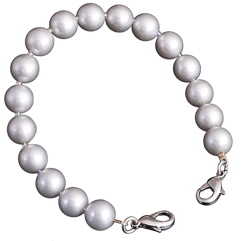 

Lady Handbag Acrylic Pearl Chain Strap Bead Resin Bag Chain, Customized color