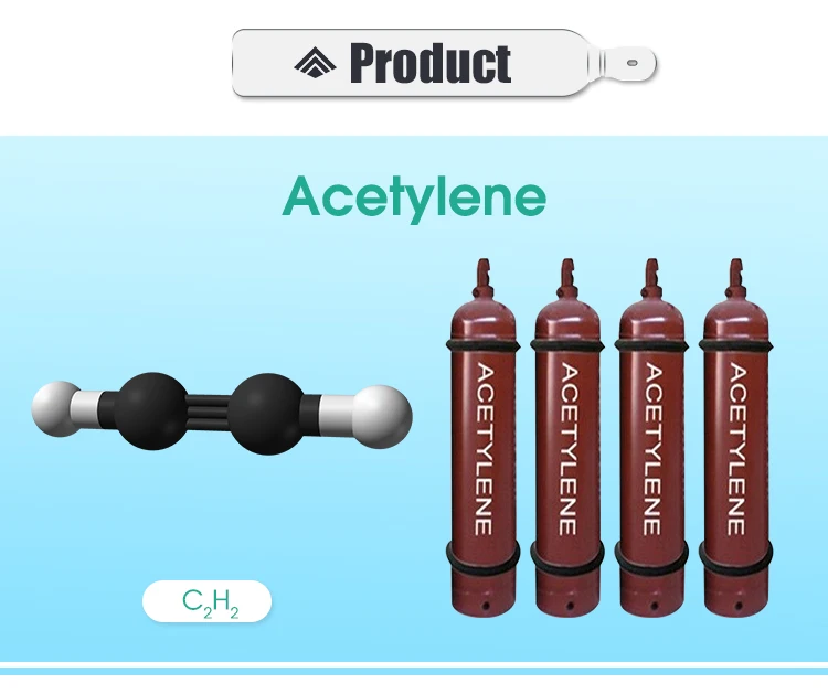 Industrial 99.8 99.99 acetylene production plant