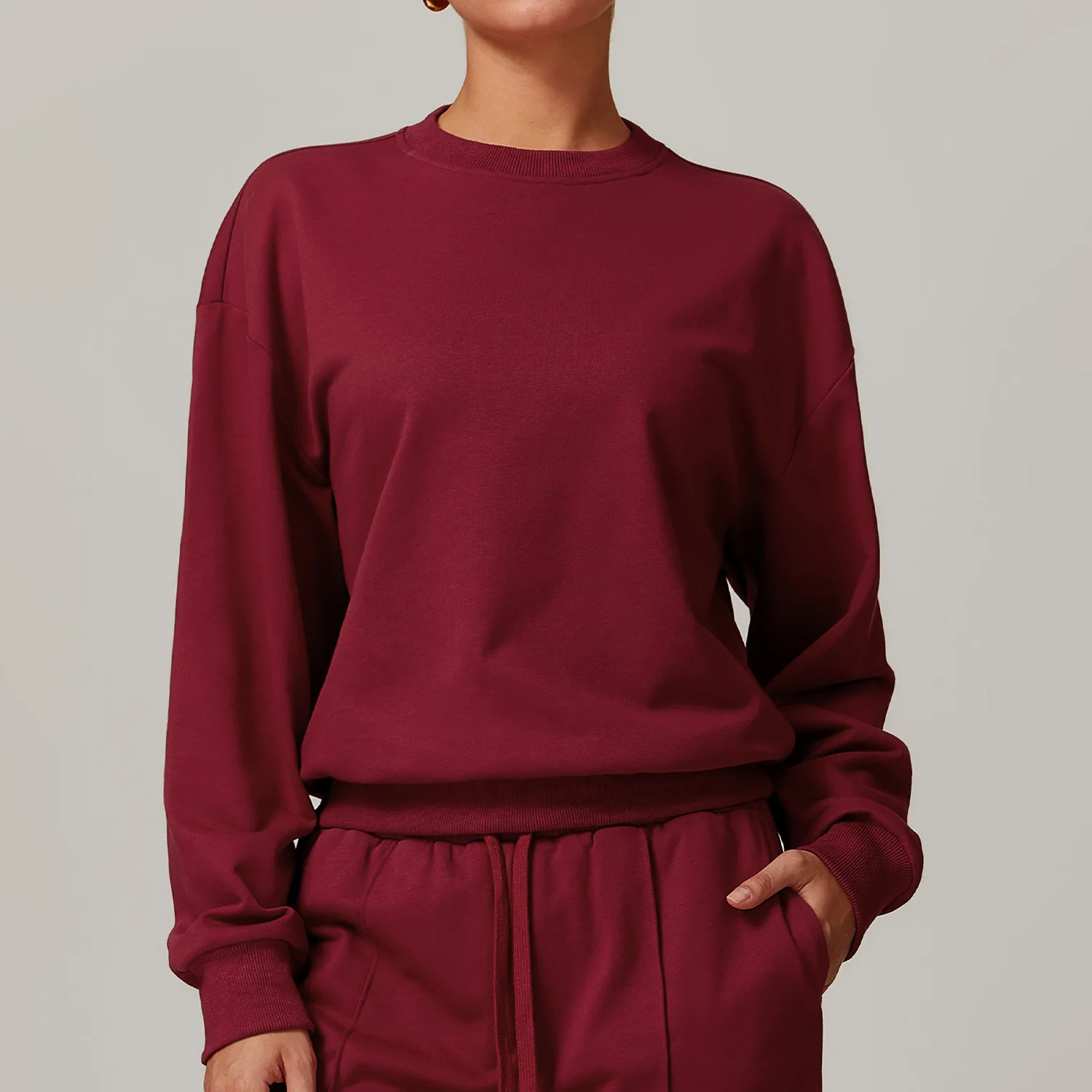 2025 New Women's Fitness Casual Sports Sweater Yoga Top Fitness Hoodie Coat Women Jogger Sports Suit Long Sleeve Custom logo